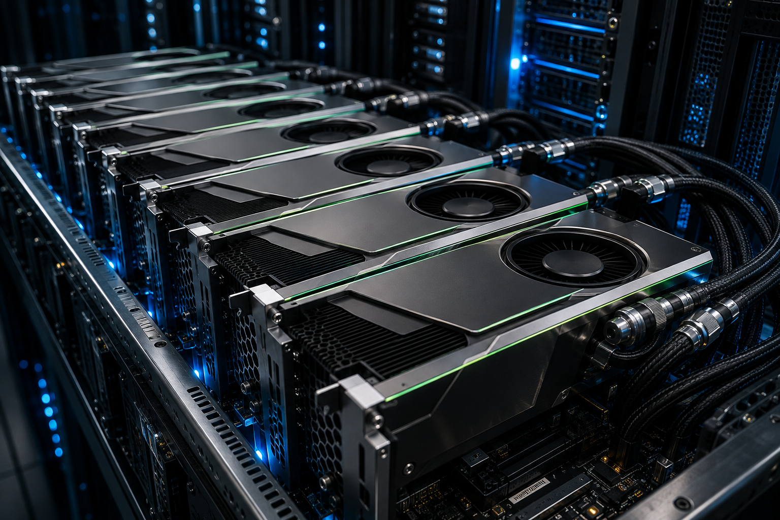 High-performance GPU servers with liquid cooling for AI, HPC and data center infrastructure