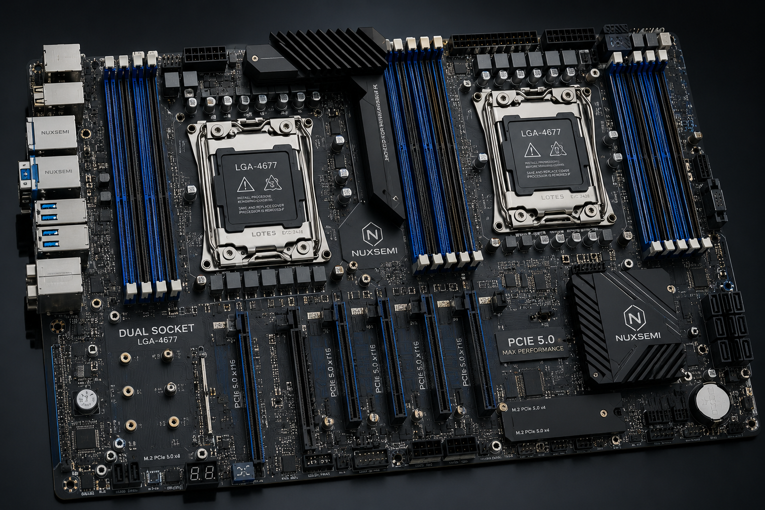 Data center enterprise server motherboard platform