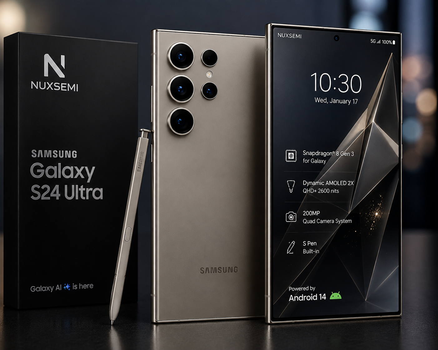 Flagship premium smartphone for enterprise and professional mobile computing