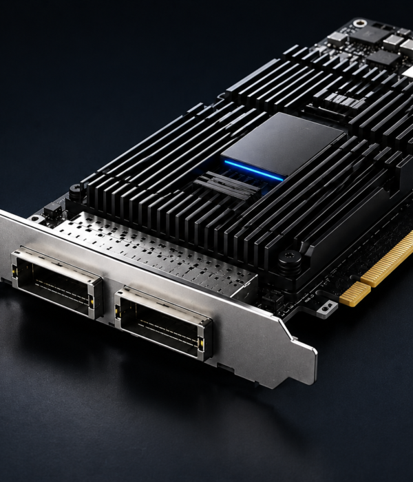 Enterprise 800G AI network interface card for HPC and data centers