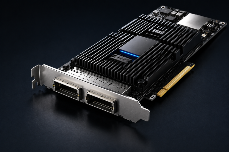 Enterprise 800G AI network interface card for HPC and data centers