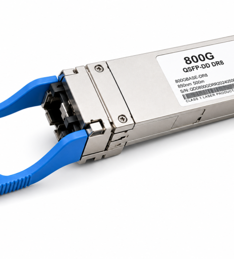 Enterprise 800G QSFP-DD optical transceiver for data center networking