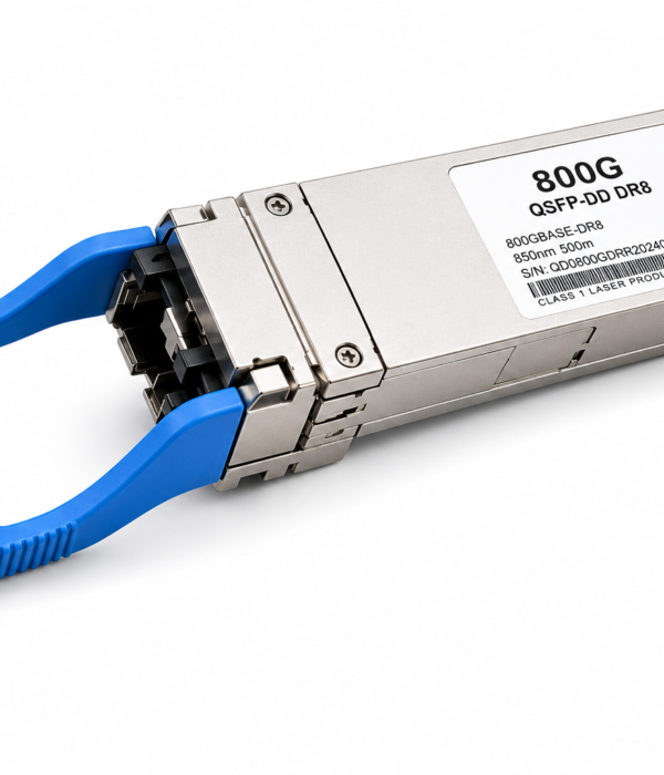 Enterprise 800G QSFP-DD optical transceiver for data center networking