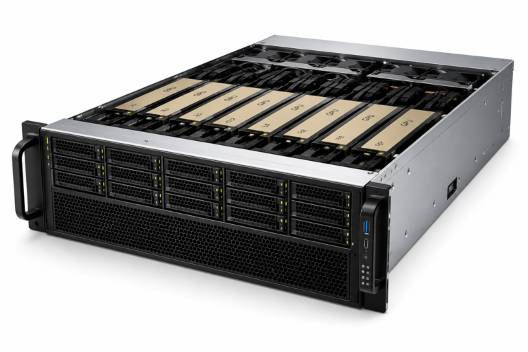 Enterprise AI GPU server for AI training HPC and data centers