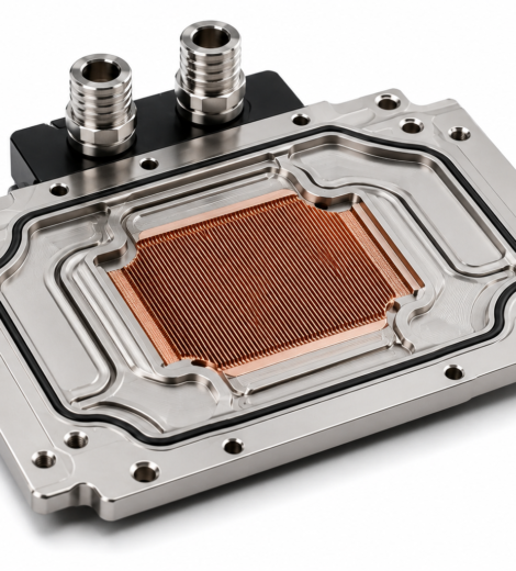 Enterprise GPU CPU liquid cooling cold plate for high density servers