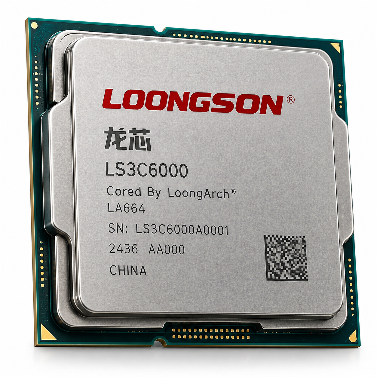 Loongson LS3C6000 enterprise server processor