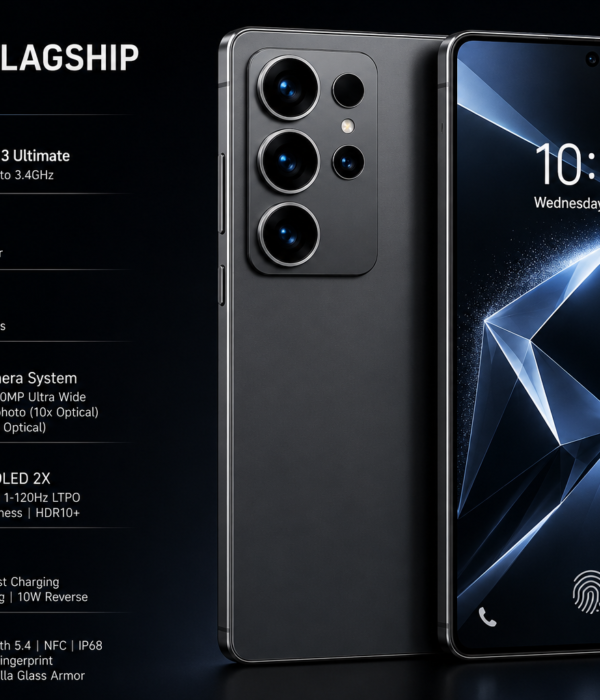 Top tier flagship smartphone for enterprise and executive mobile use